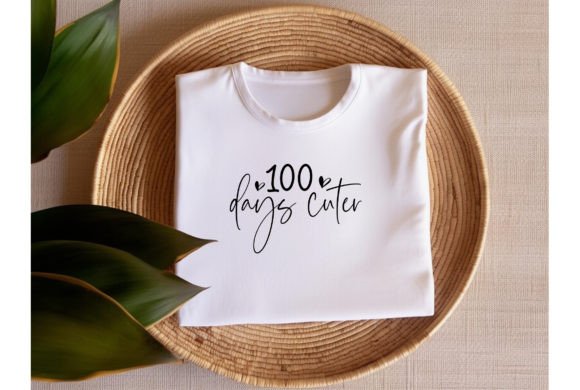 100 Days Cuter: A Must-Have for T-Shirt Designs and Graphics