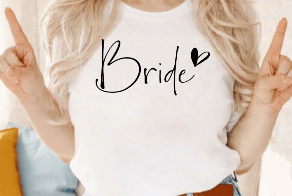 Bride: A Versatile Graphics Asset for T-Shirt Designs