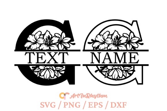 Letter G Split Monogram Svg: A Versatile Graphic for T-Shirt Designs