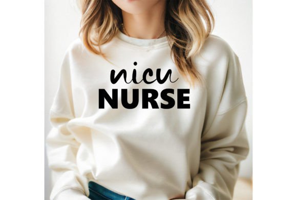 Nicu Nurse: A Versatile Graphic for T-Shirt Designs