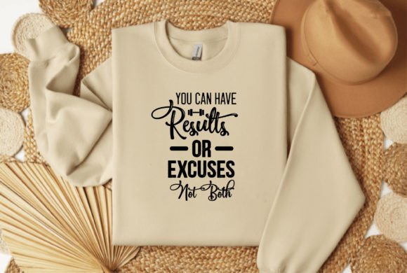 Results or Excuses: Bold T-Shirt Designs for Local Brands