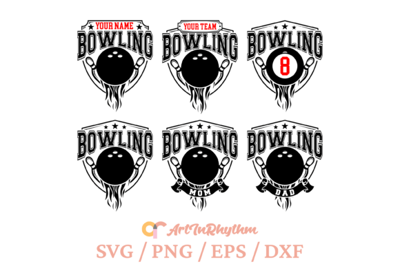Review: Bowling Split Monogram Svg Bundle for T-Shirt Designs and Graphics